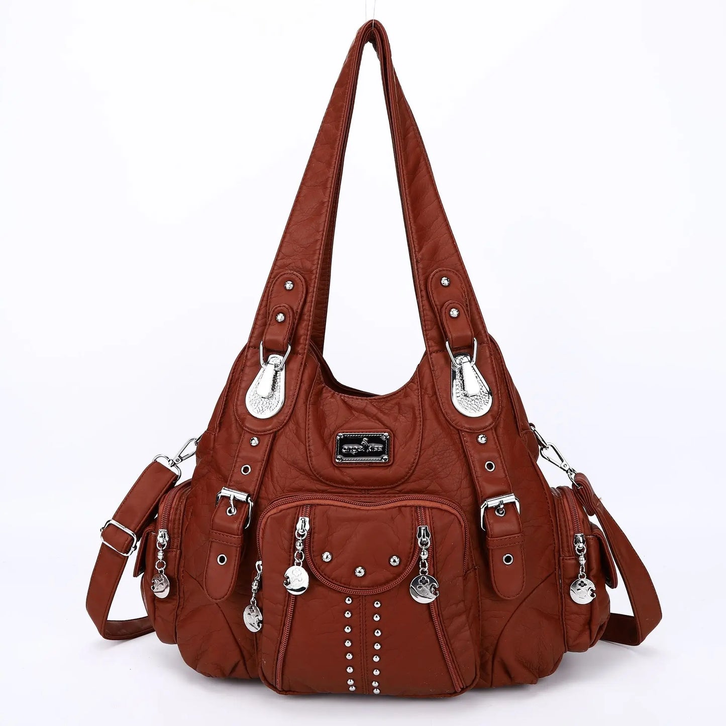 Fashion Handbags Women Shoulder Bags PU Leather Handbag Female Satchel Big-capacity Shoulder Purse Bag Bolsa Feminina