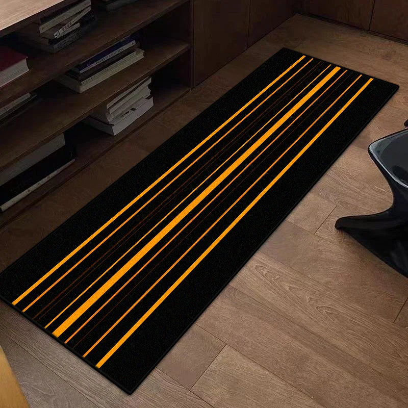 Motorcycle Special Carpet Anti-slip Bedroom Decor Rugs Creative Carpets for Living Room Home Long Strip Floor Mat Washable Rug