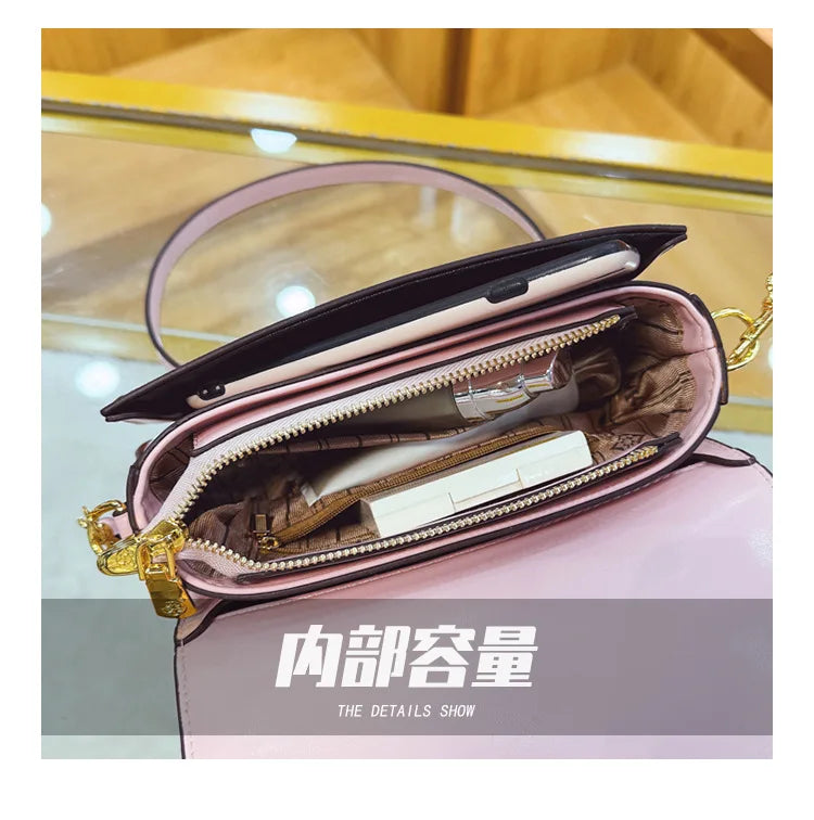 Advanced Women's Bag 2026 New Trendy Retro Small Square Bag Casual Versatile Women's Luxury Hand-Held Shoulder Crossbody Bag