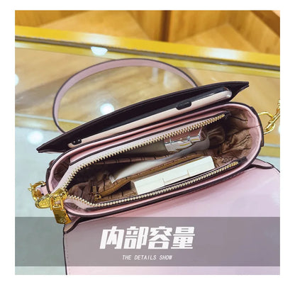 Advanced Women's Bag 2026 New Trendy Retro Small Square Bag Casual Versatile Women's Luxury Hand-Held Shoulder Crossbody Bag