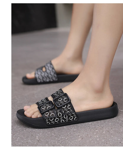 Men's Genuine Leather Sandals Comfortable Man Sandal House Slippers Man Summer Shoes Sale Genuine Mens Slipper Flip Flop Slides
