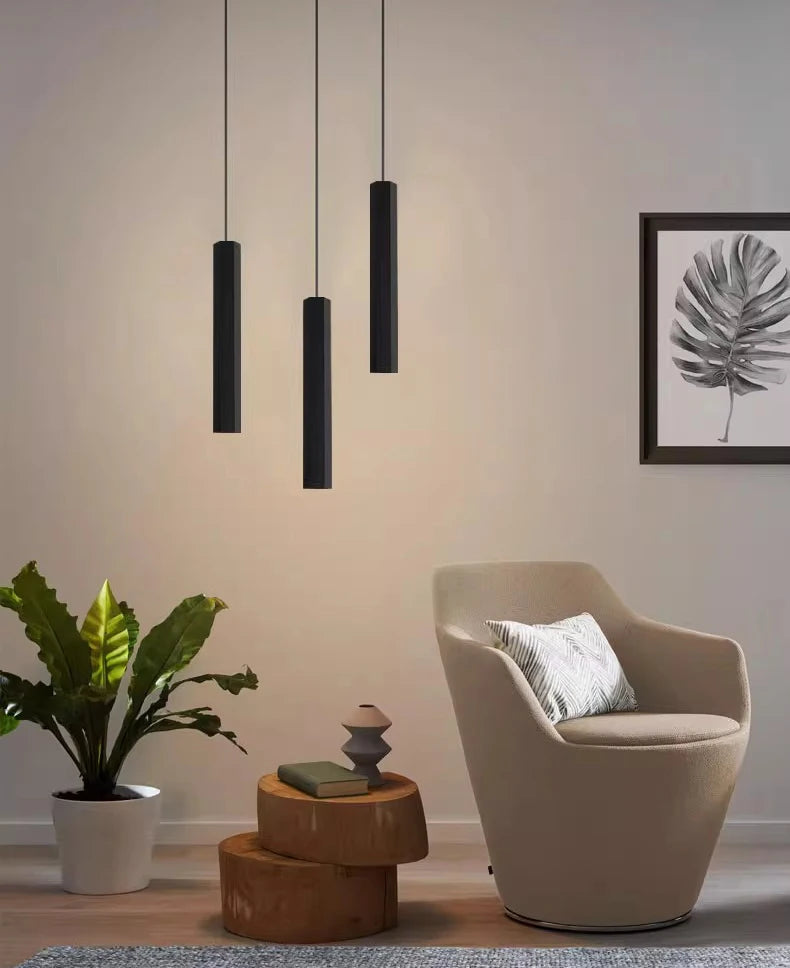 Modern home decor led lights pendant light lamps forstaircase Chandeliers for living room hanging light indoor lighting