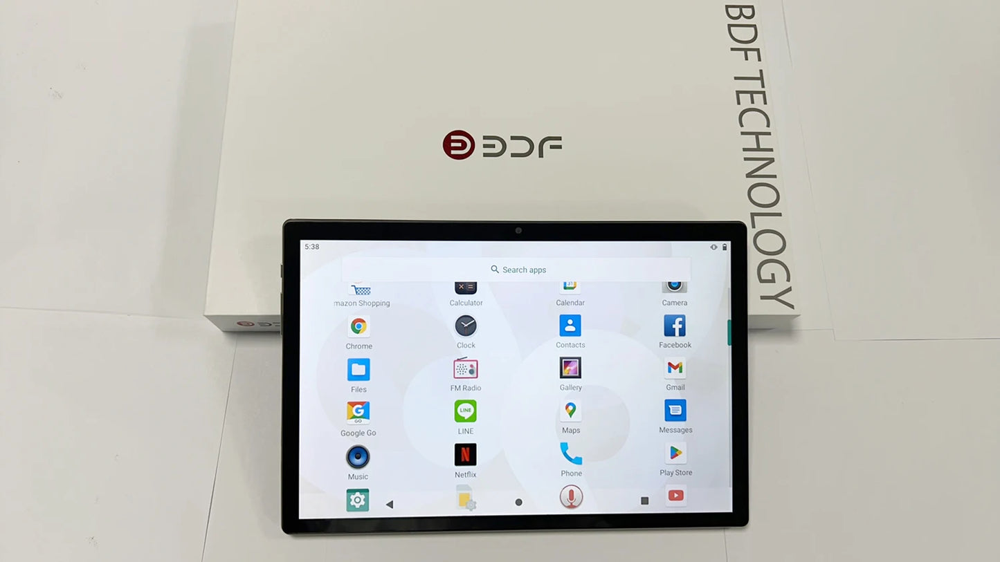 2025 Global Version Original BDF Pad Tablet 10.1 inch HD Android 11, 4GB+64GB, 5000mAh ,3G Dual SIM WiFi Tablet PC