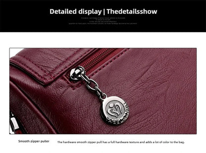 Luxury Designer Handbag High Quality Soft Leather Purses And Handbags Casual Shoulder Messenger Bags for Women 2024 New Sac
