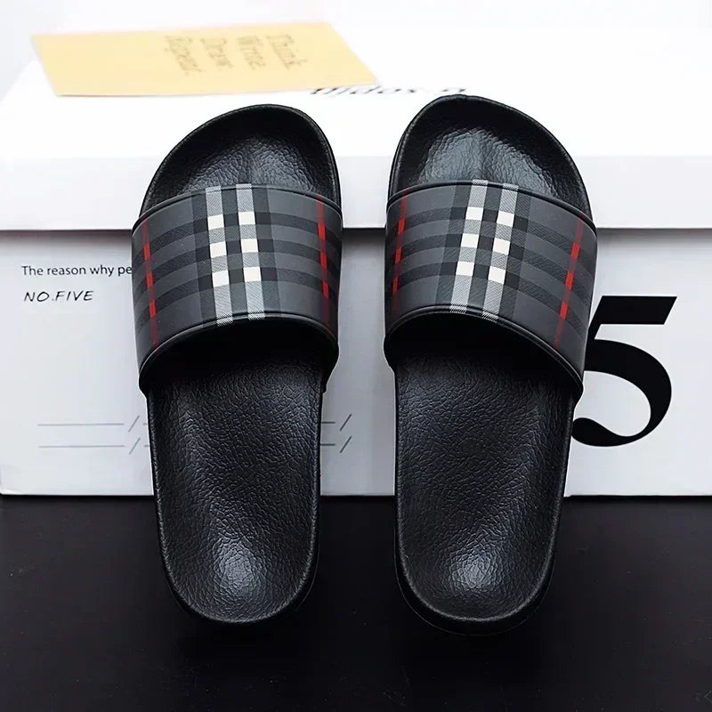 Beach Sandals Stylish Casual Men's Shoes Light Outdoor Breathable Wading Slippers Bathroom Family Men Chaussures Homme Luxe