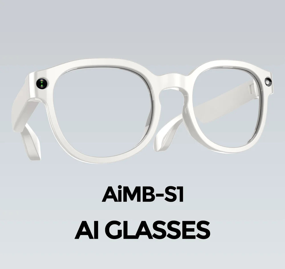 AI smart glasses, high-definition video recording, voice calling and music functions, suitable for travel and outdoor activities