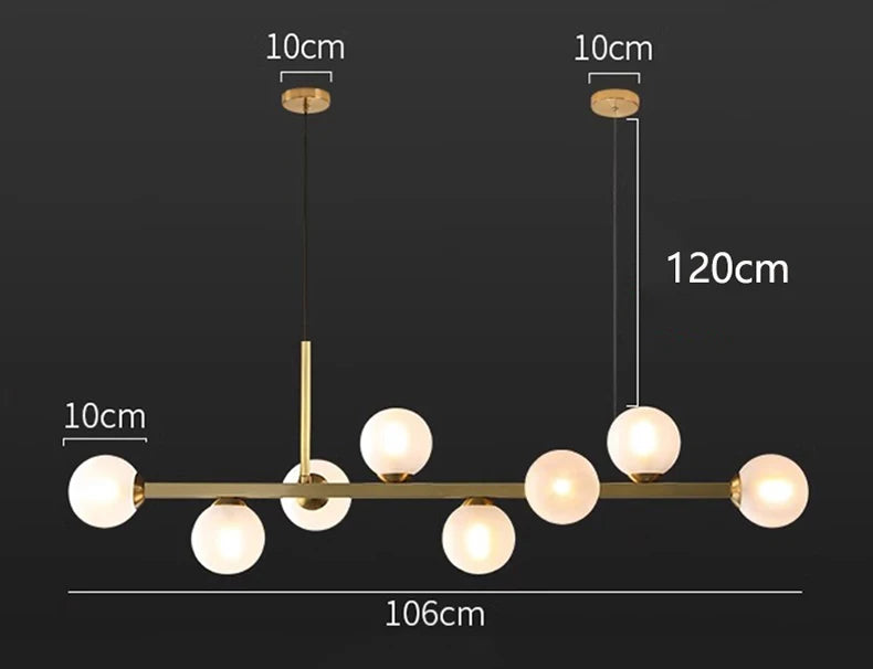 Modern home decor led lights pendant light lamps for living room Chandeliers for dining room hanging light indoor lighting
