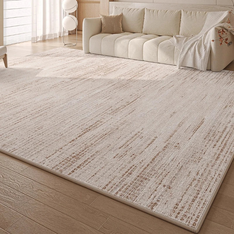 Cream Style Rugs for Bedroom Large Area Living Room Decoration Plush Carpet Home Fluffy Soft Floor Mat Thick Washable Lounge Rug