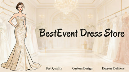 Customized Boat Collar Blue Beading A-line Strapless Floor Length Dresses Bespoke Occasion Bridal Dresses Exquisite High Quality