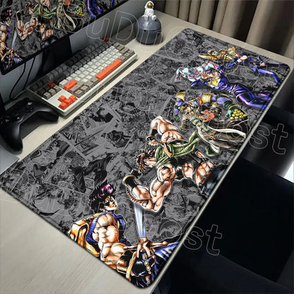 HD J-Jojo B-Bizarre A-Adventure Mouse Pad Gaming 900×400mm Mousepad Xxl Mouse Mat Offices Accessories Keyboard Pad Computer Desk