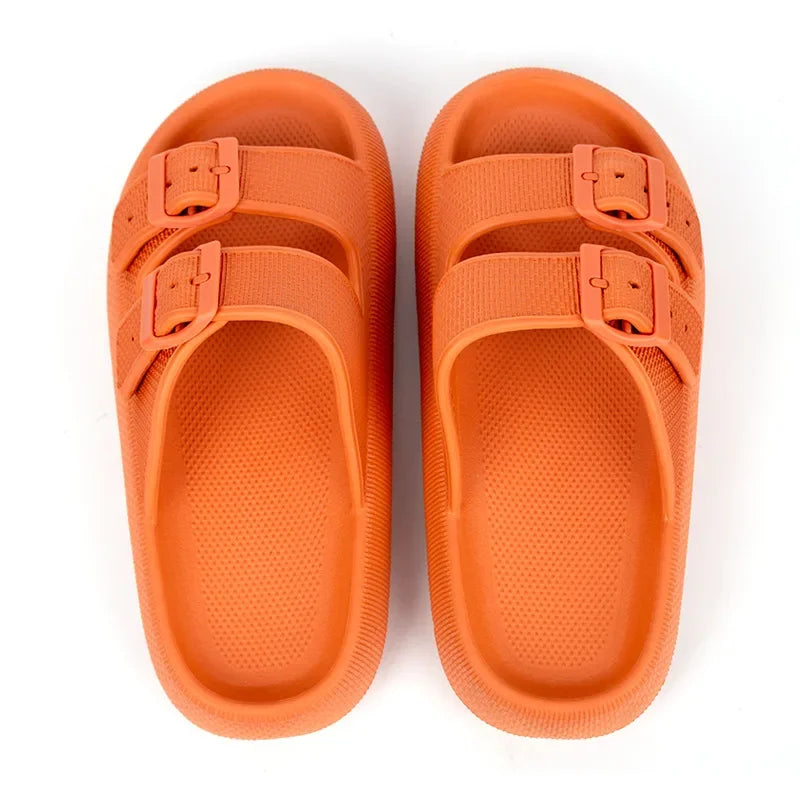Cushion Sandals Women Men Cloud Soft Sole Slides Platform Slippers Eva Outdoor Sandals Non-slip Home Ciabatte Uomo Flip Flop
