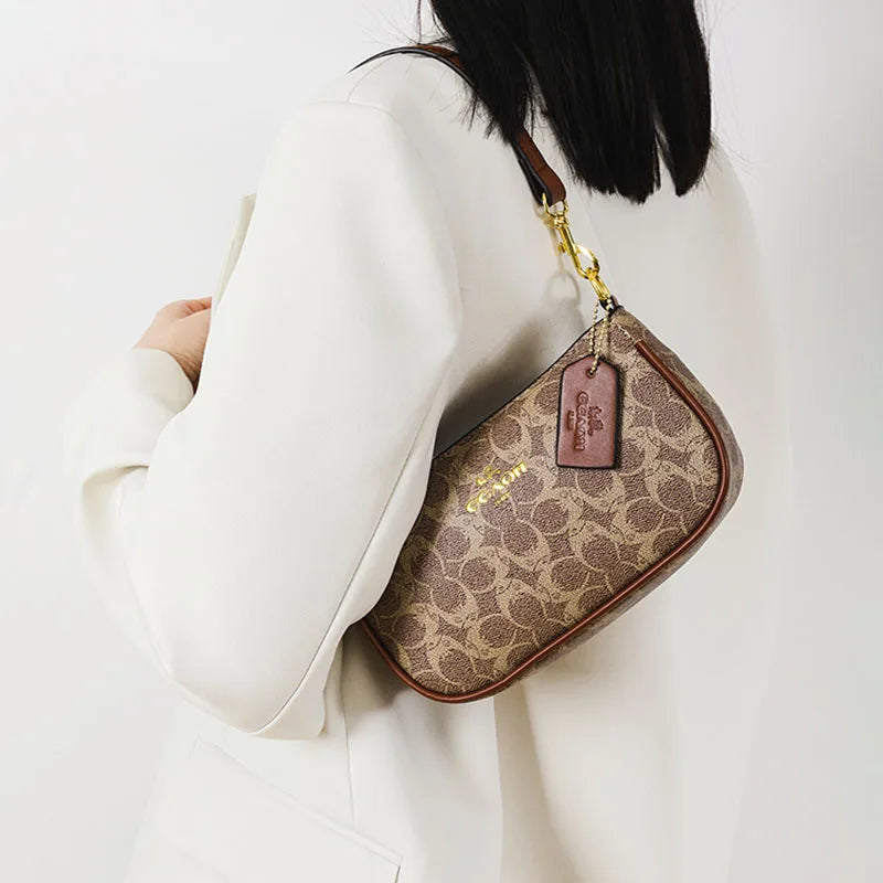 High-End Women's Underarm Shoulder Bag Classic Vintage Ladies Crossbody Handbag Elegant Designer Leather Messenger Bag For Women