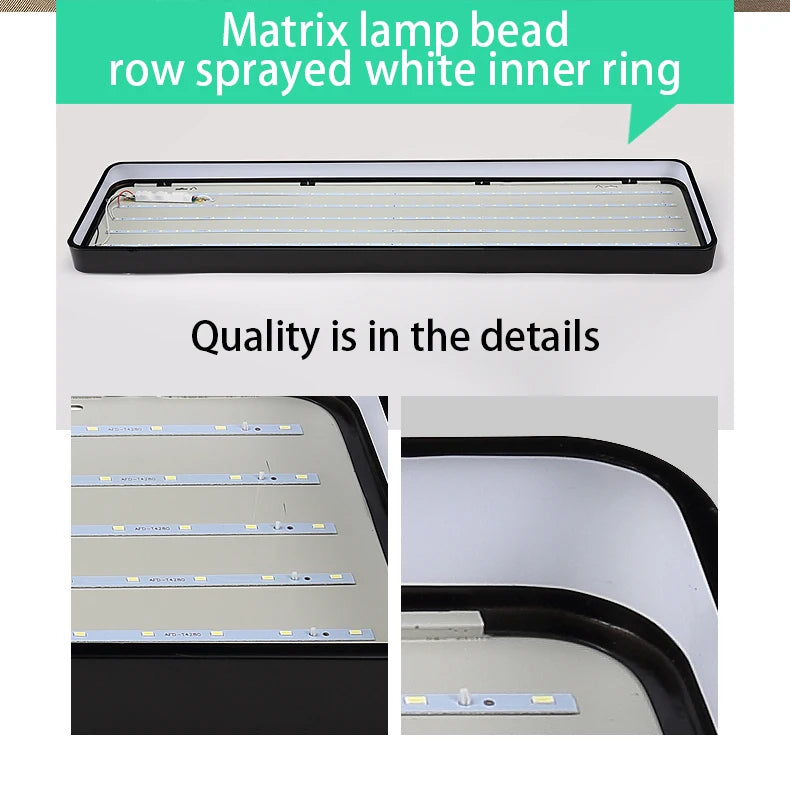 Large Energy-saving Pendant Lamp LED Ultra Wide Chandeliers High Bright Lighting Office Restaurant Home Living Room Lights LED