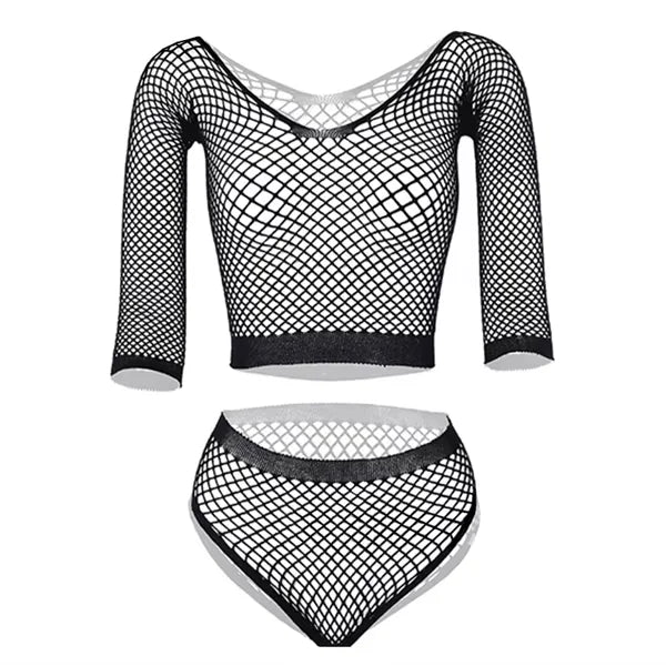 New Mesh Fishnet Bodystockings For Women Erotic Lingerie Sexy Open Bra Crotchless Teddies Bodysuits Female Sexy Porno Underwear