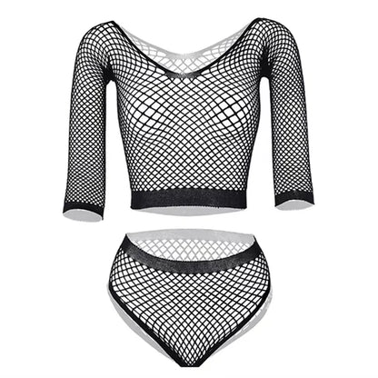 New Mesh Fishnet Bodystockings For Women Erotic Lingerie Sexy Open Bra Crotchless Teddies Bodysuits Female Sexy Porno Underwear