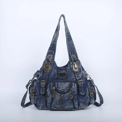 Fashion Handbags Women Shoulder Bags PU Leather Handbag Female Satchel Big-capacity Shoulder Purse Bag Bolsa Feminina