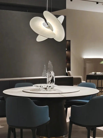 Nordic Designer Silk Pendant Light for Bar Restaurant Shop Study Room Bedroom Dining Room Living Home Decoration Indoor Lighting