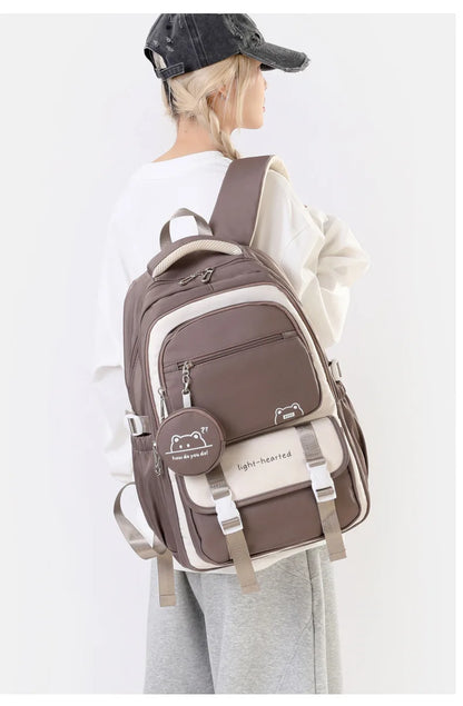 Waterproof light Weight Girls Backpacks School Bags for women Fashion travel bag printing child School Backpack mochila infantil