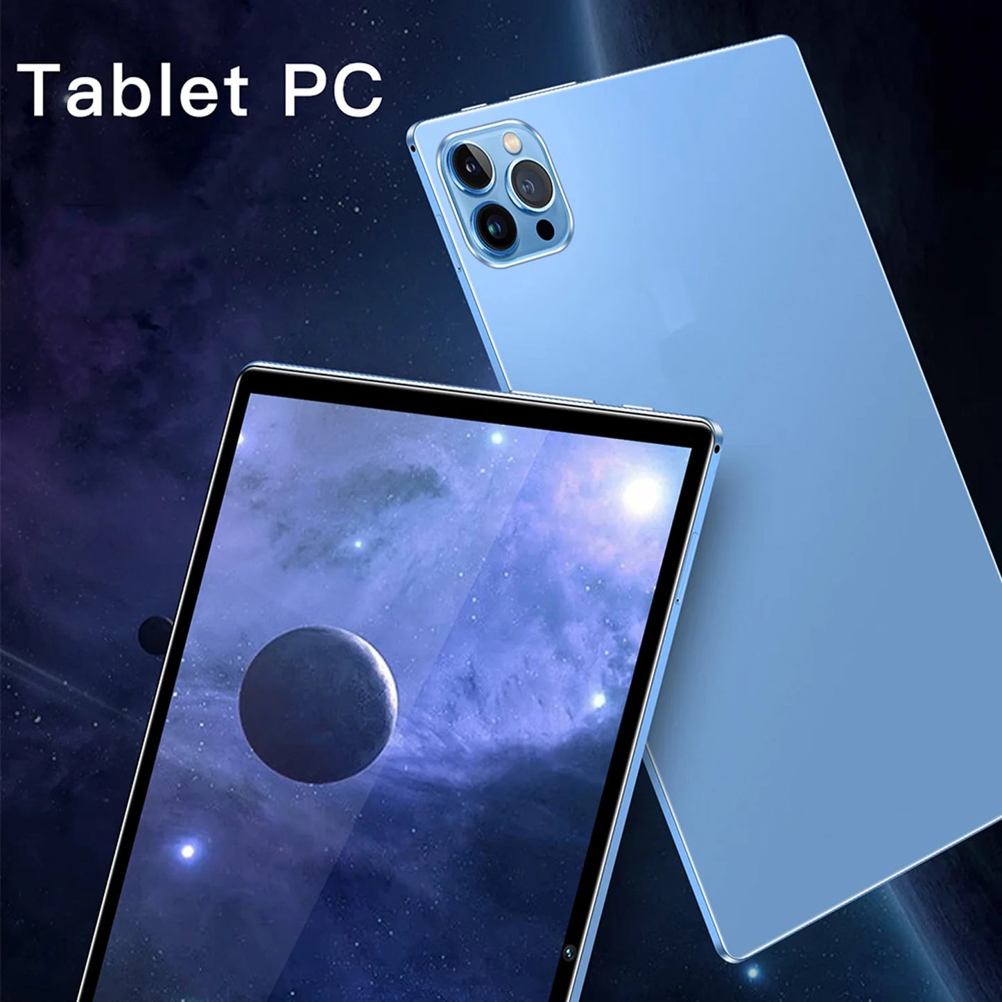 New 10.1 Inch Tablets Octa Core 3G Phone Call Dual SIM Dual Cameras 4+64GB Android 13 Google Play WiFi Bluetooth Global Version