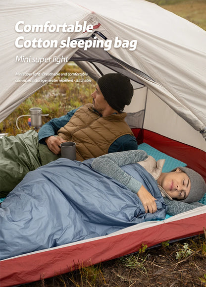Naturehike Sleeping Bag LW180 Ultralight Cotton Sleeping Bag Waterproof Hiking Sleeping Bag Summer Outdoor Camping Sleeping Bag