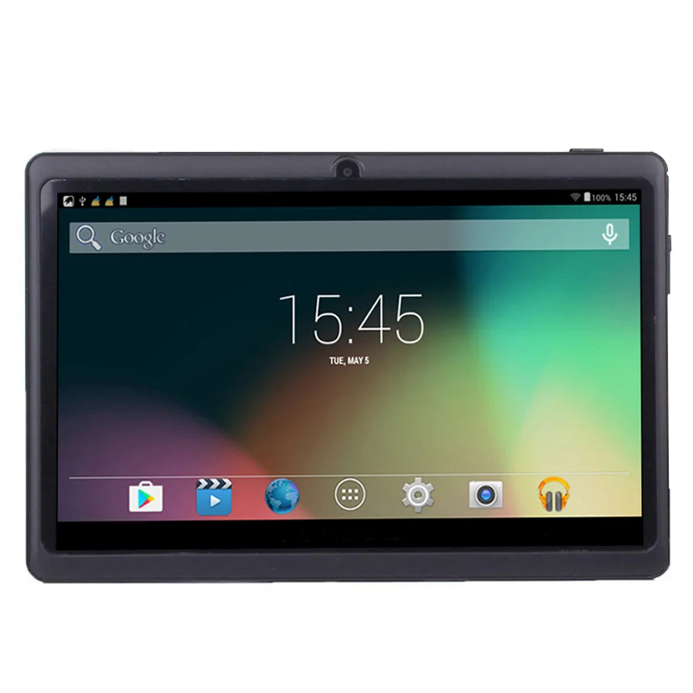 7 Inch Tablet PC 4GB RAM 32GB ROM Android 13 Tablet with Quad Core Processor HD IPS Screen Dual Camera WIFI with protective case