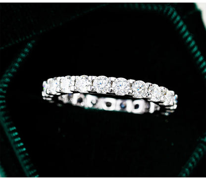 So-Bling S925 Sterling Silver Rings For Women Elegant Fine Cubic Zirconia Ring Bridal Wedding Engagement Women Trendy Jewelry