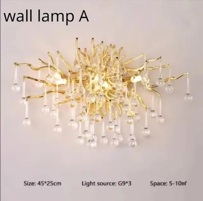 Rectangle Luxury Gold Crystal Chandelier For Dining Living Room Lobby Kitchen Table Modern Lurxy Gold Crystal Celling Chandelier