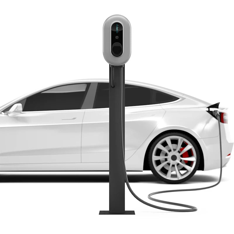 New Commercial Wall-mounted EV Charger Station SAE J1772 Type1 11.5kW Home Fast Charging TUV CE Certified