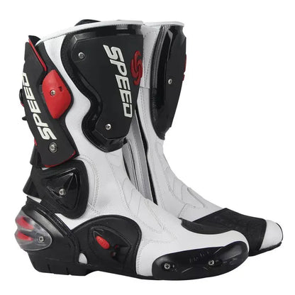 Riding Tribe B1001 Motorcycle Boots Professional Rally Racing Boots Motorbike Rider Biker Shoes Botas Motocross Protective Gear