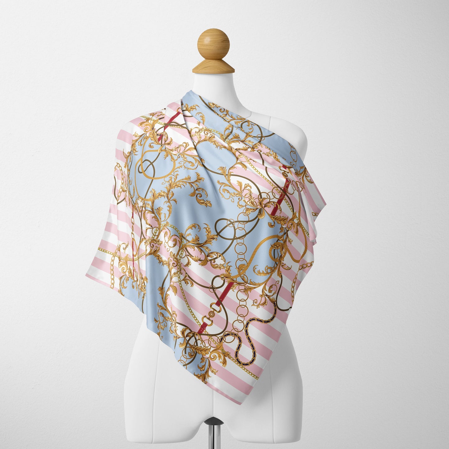 70cm*70cm Fashion 2025 Design Print Silk Square Scarf Women Floral Foulard Horse Hairband Neckerchief Hijab Headband Bandana