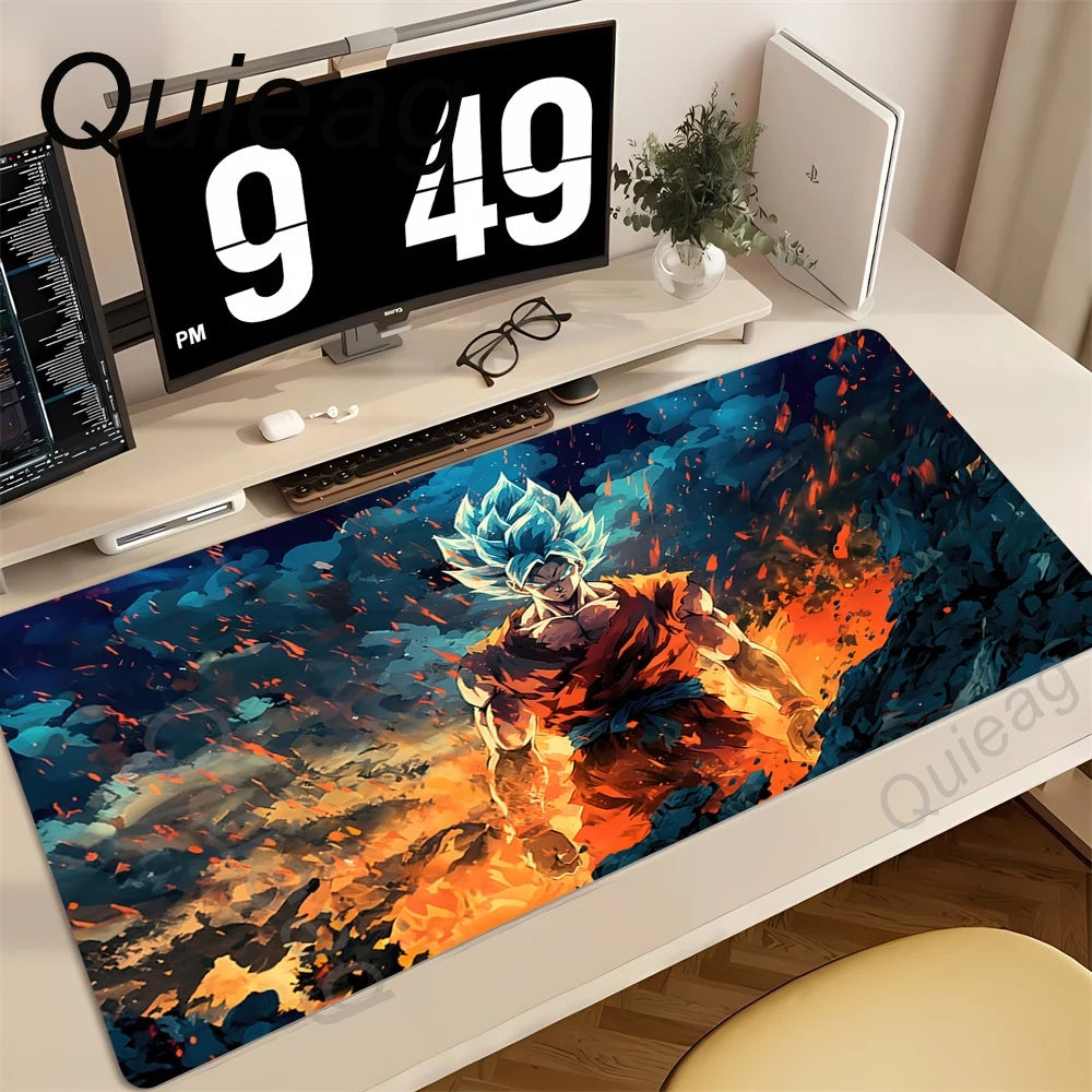 XXL Mousepad Computer New Goku Mousepad Dragon Balls Keyboard Pad Cool Mouse Mat Gamer Soft Office Carpet Table Mat Desktop pad