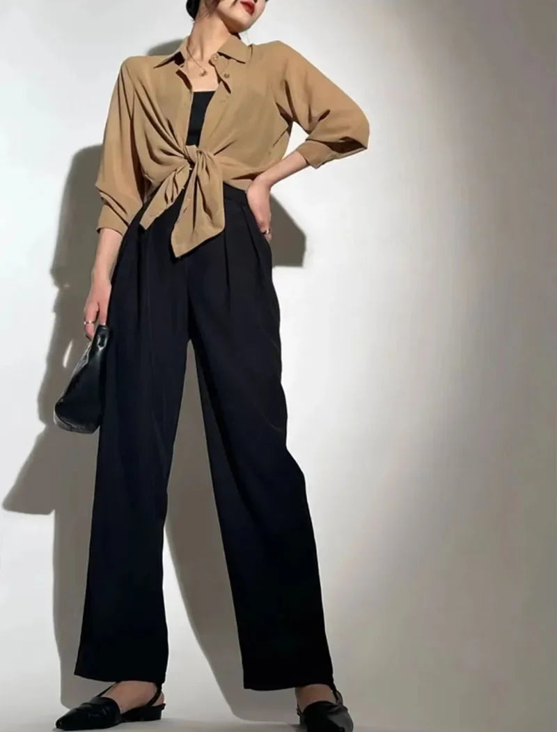 SMVP Chiffon Blouse for Women 2025 New Summer Sheer Mesh Long Sleeve Sun Protection Shirts Korean Fashion Office Lady Shirt Tops
