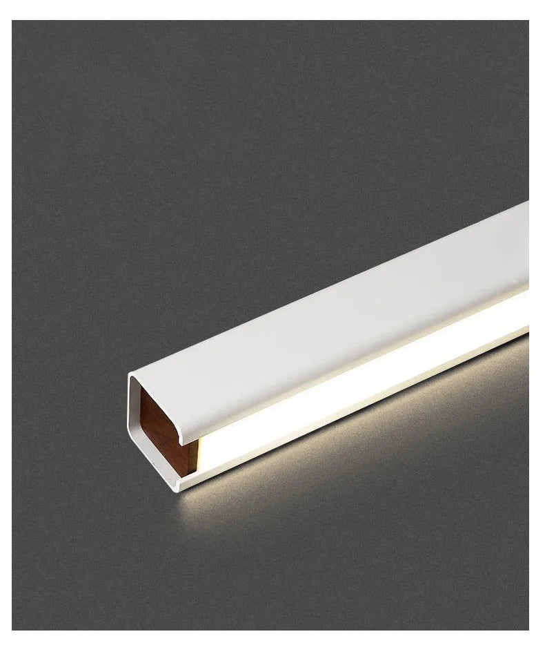 Dining Room Chandelier Dining Table Lighting Kitchen Bar Light LED Linear Lamp Restaurant Pendant Lights Modern Brief Droplight