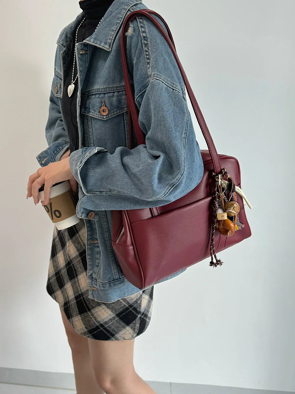 CGCBAG Vintage Designer Luxury Women Tote Bag Casual Lage Capacity Female Shoulder Bag High Quality PU Leather Ladies Handbags