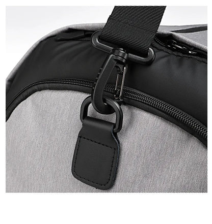 OZUKO Garment Bag Multifunction Men Suit Storage Large Capacity Luggage Handbag Male Waterproof Travel Duffel Bag Shoes Pocket