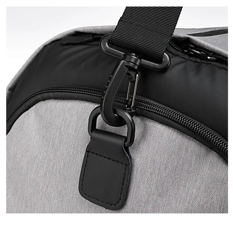 OZUKO Garment Bag Multifunction Men Suit Storage Large Capacity Luggage Handbag Male Waterproof Travel Duffel Bag Shoes Pocket