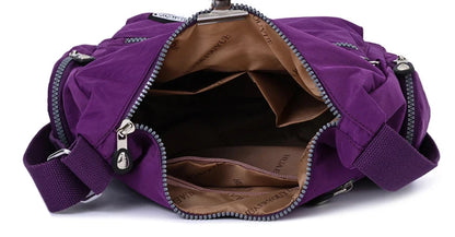 Women's Shoulder bag Nylon Female Travel Handbag Ladies Messenger Bag light CrossBody Bag High-grade Wear-resistant fabric