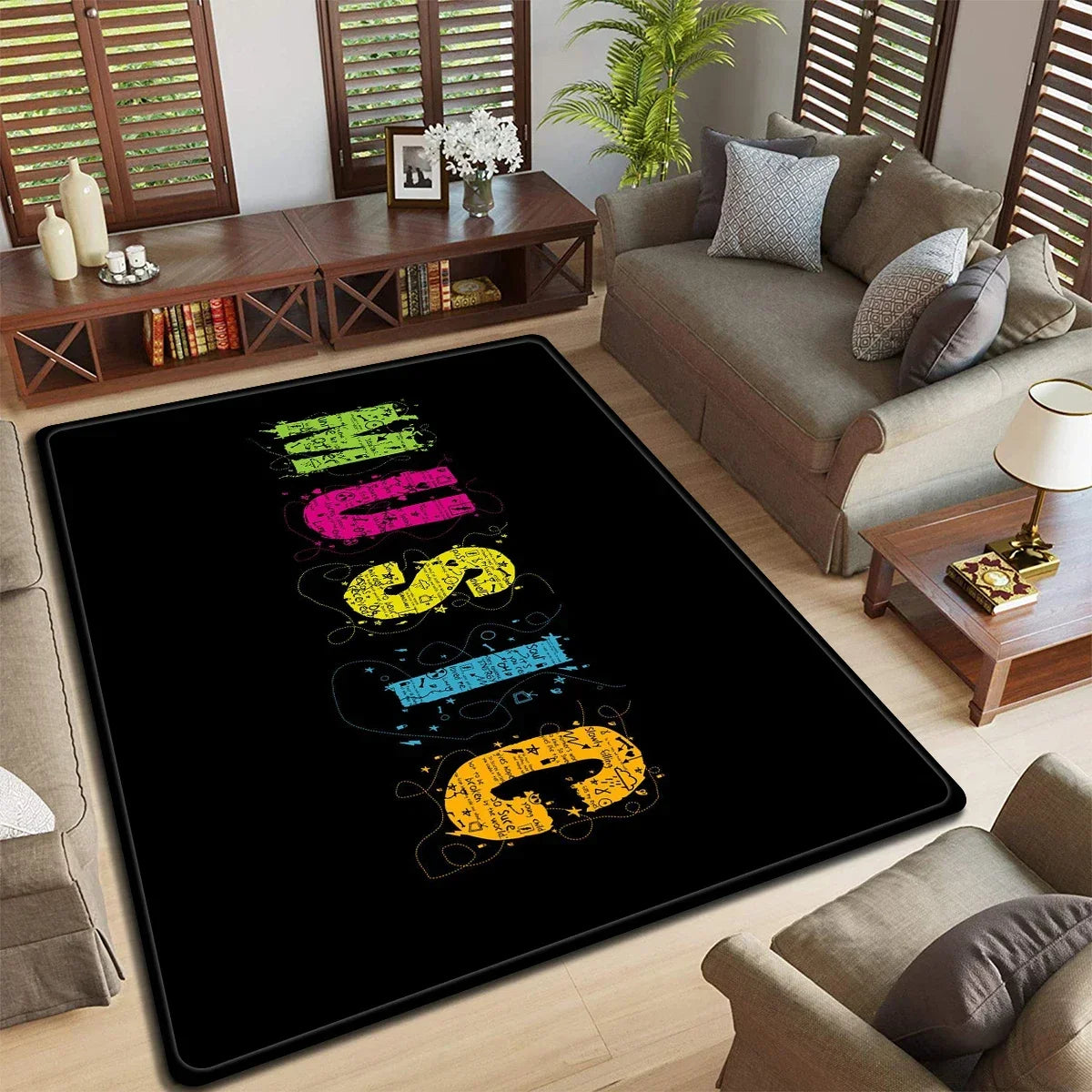 Band logo Music Rock and Roll logo Pattern Carpet Kitchen Mat Doormat Bedroom FloorDecoration LivingRoom Bathroom Anti-slip Rug