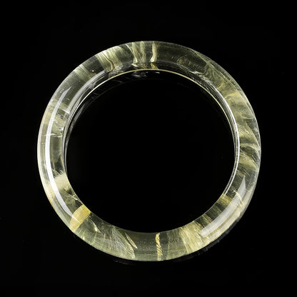 7A Natural Lemon Citrine Bangle Bracelet for Women Healing Crystal Jewelry for Wealth High Quality Luxury Jewelry Gift