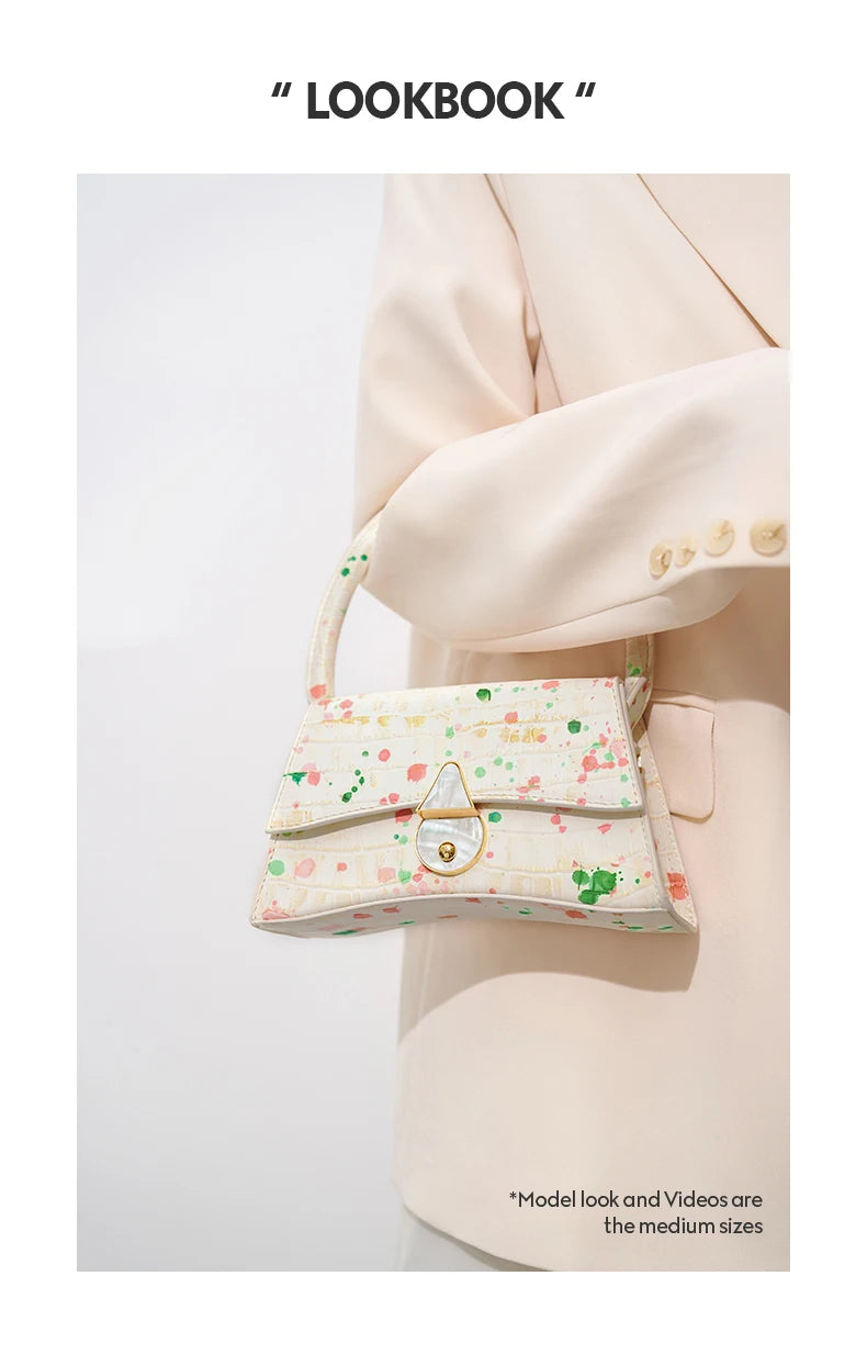 2026 WOMEN'S NEW BAG CASUAL FASHION LUXURY ORIGINAL STYLISH GENUINE LEATHER HANDBAG SHOULDER PURSE DESIGNER FEMALE K GOLD