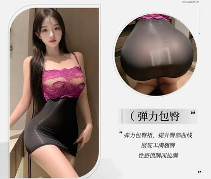 Sexy Lingerie Female Secretary Cosplay Uniform Seductive Tight Fitting Wrap Hip Skirt Nightclub Roleplay Passion Exotic Costumes