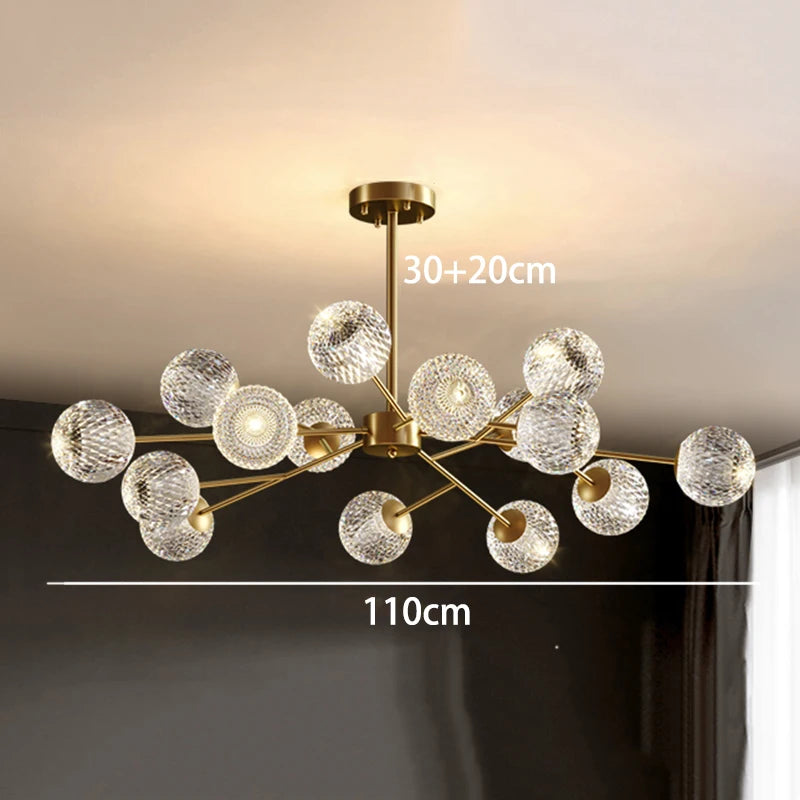 Modern home decor led lights pendant light lamps for living room Chandeliers for dining room hanging light indoor lighting