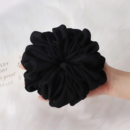 High Quality Extra Large Premium Oversize Malaysia Chiffon Big Size Muslim Hijab Scrunchies