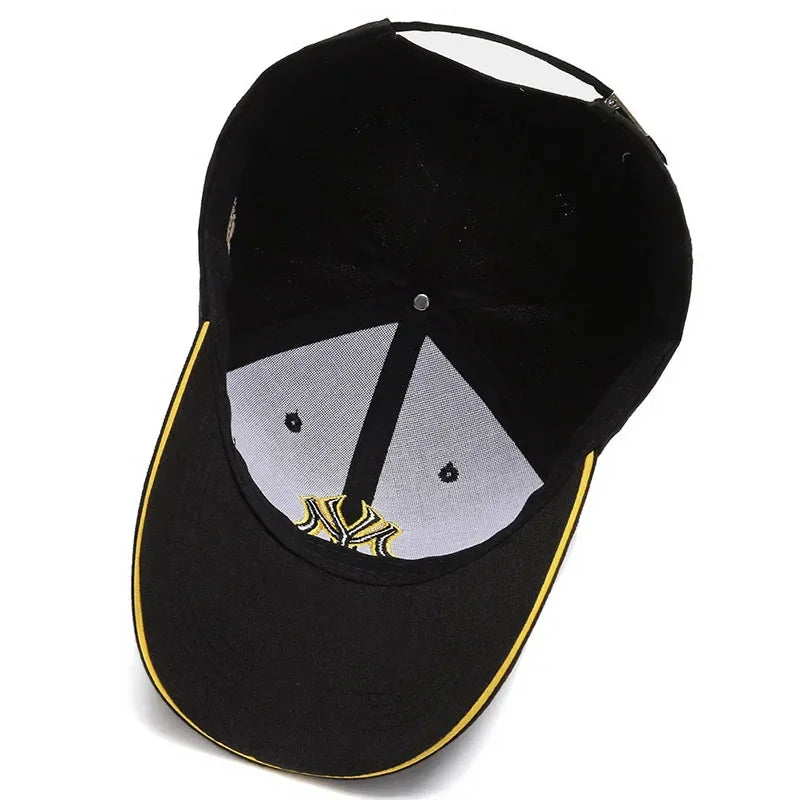 1PC Unisex Casual Baseball Caps Letter Embroidery Hip-hop Hats Spring Autumn Outdoor Adjustable Trucker Caps Sunscreen Hat