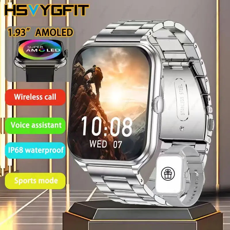 2026 new ultra-thin outdoor sports smartwatch, wirelesscommunication,suitable for men's and women'ssports,stepcounting,best gift