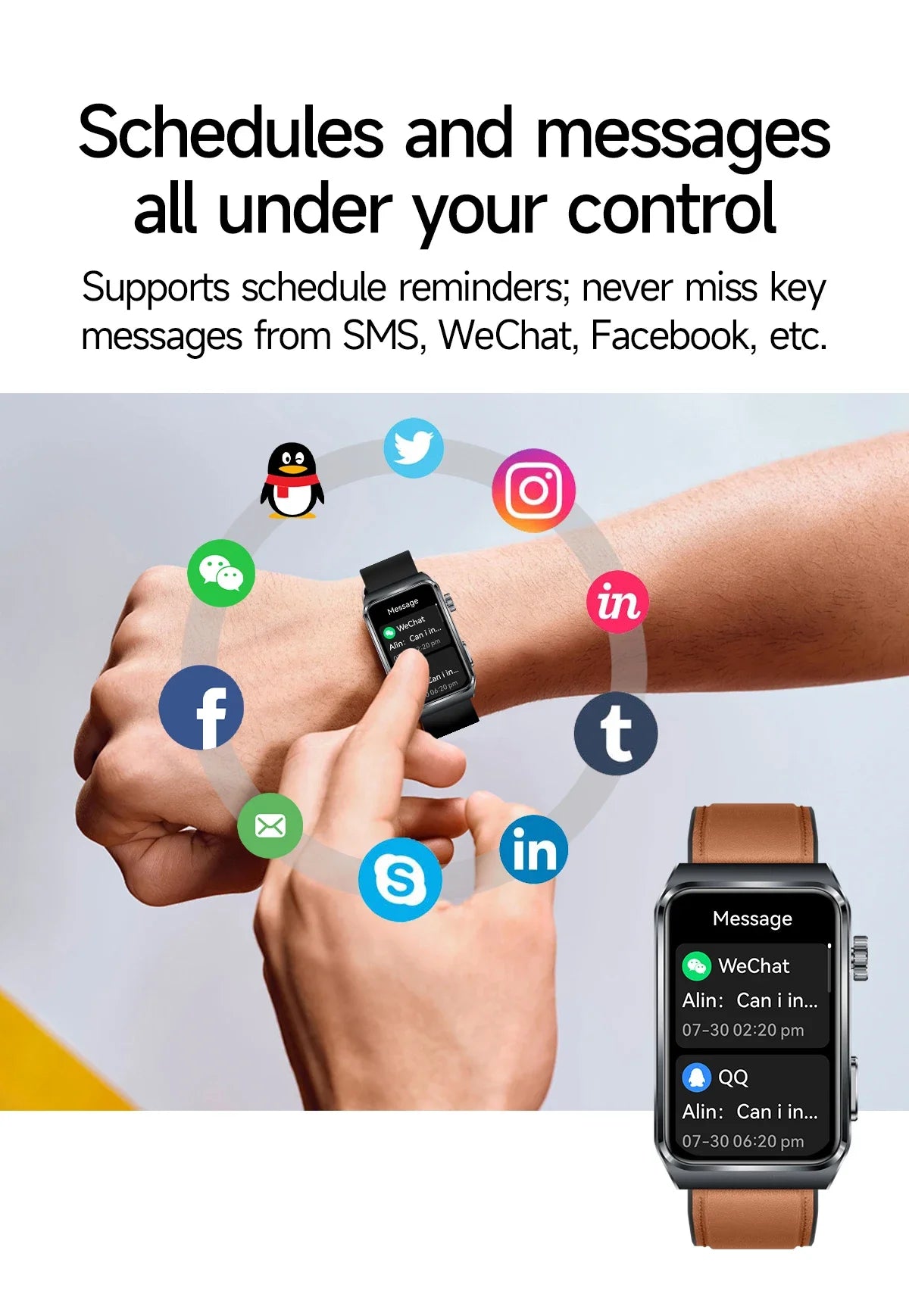 2025 New Nursing Grade ECG+PPG Pulse therapy Smartwatch Men Blood lipid Uric acid Bluetooth call Health Bracelet For Android iOS