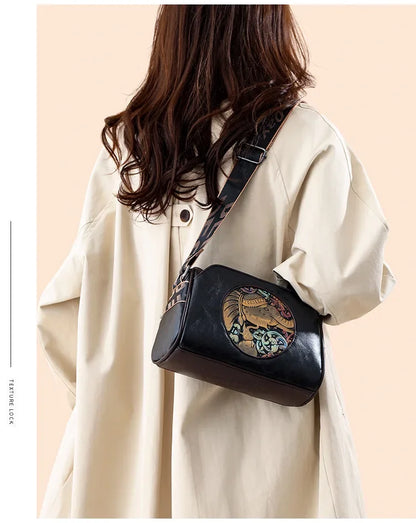 Women Crossbody Bag for Women Elephant Bags Fashion Print High Quality Leather Shoulder Bag Messenger Bags Sac a Main