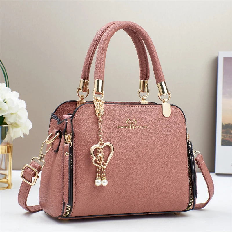 New Soft Leather Luxury Handbags Women's Bags Designer 3 Layer Shoulder Crossbody Sac Ladies Large Capacity Shopping Tote Bags