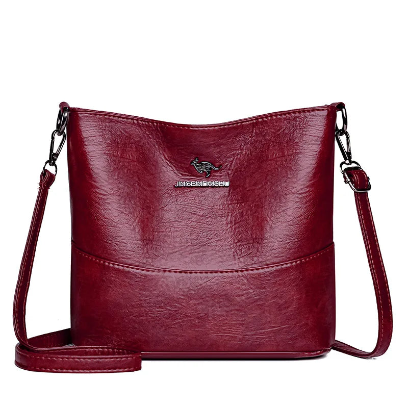 Genuine Brand PU Leather Sac Luxury Handbags Women Bags Designer Shoulder Crossbody Hand Bags for Women 2026 Purses and Handbags