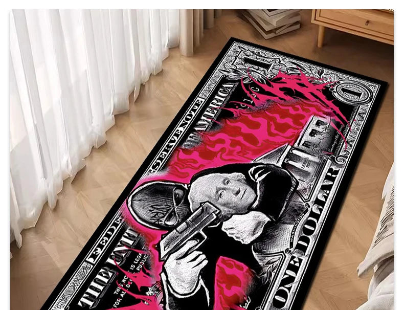 Bedroom Carpet Non-slip Dirt-resistant Wear-resistant Floor Mat US Dollar Bedside Rugs Long Home Decoration Mats Alfombra 침실 카펫